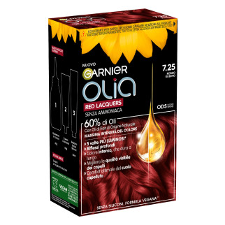 Garnier Olia Red Lacquers Tinta Permanente Colore 7.25 Rosso Rubino
