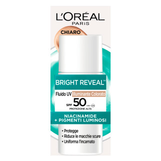 L'Oréal Paris Bright Reveal Fluido UV Illuminante Colorato SPF 50