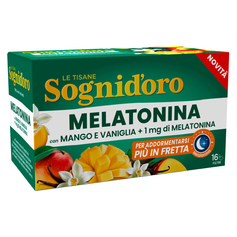 Sognid'oro Tisana Melatonina con Mango e Vaniglia