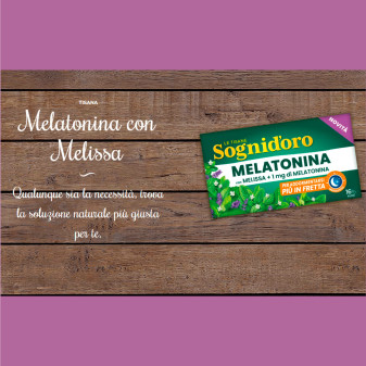 Sognid'oro Tisana Melatonina con Melissa