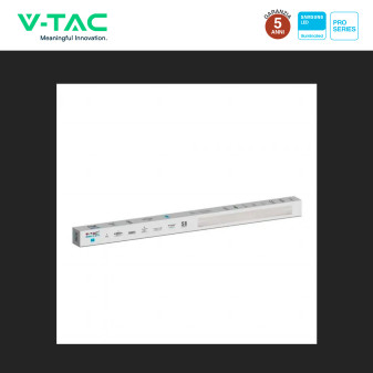 Tubo LED Prismatico Plafoniera 40W 120cm VT-8-40 V-Tac Pro