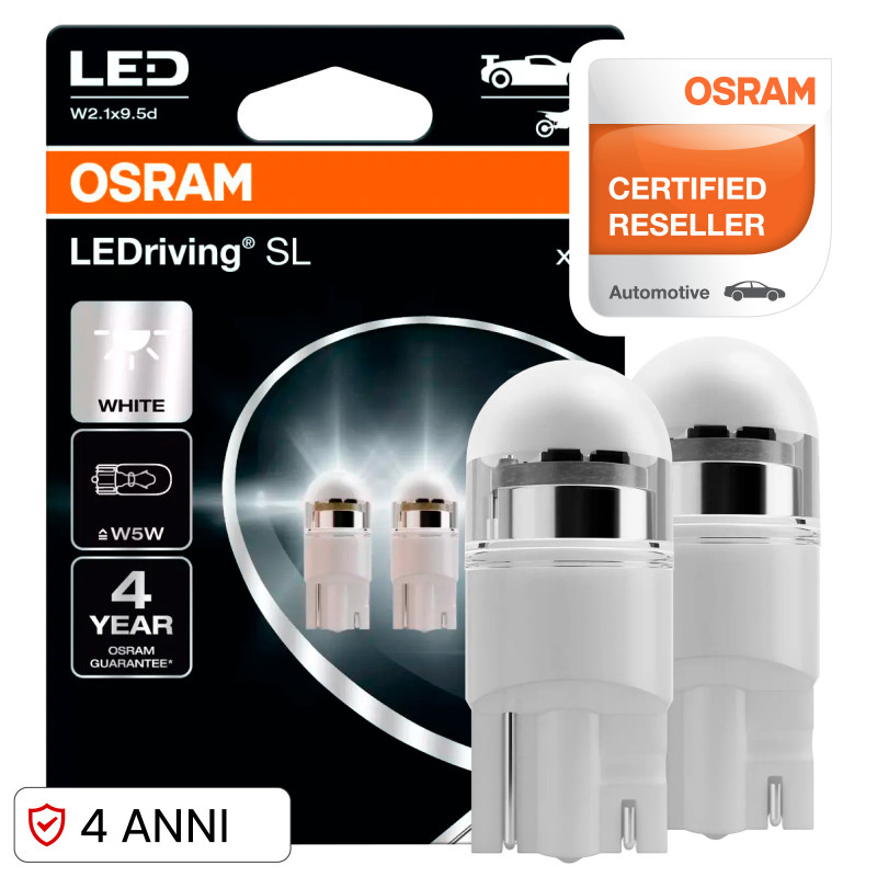 Osram Lampadine LEDriving SL W5W per Fari Auto