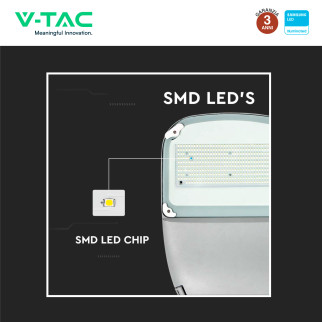 VT-ST303 Lampada Stradale LED con Pannello Solare IP65 V-Tac