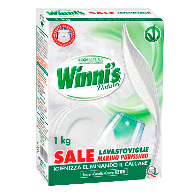 Sale Marino Purissimo per Lavastoviglie 1Kg Winni's Naturel