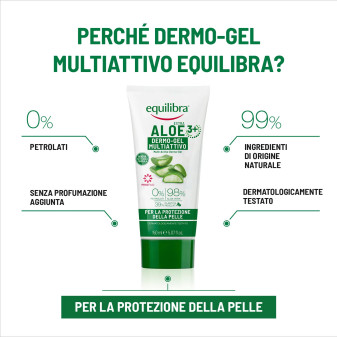 Dermo-Gel Multiattivo Aloe 98% Protettivo e Idratante 150 ml