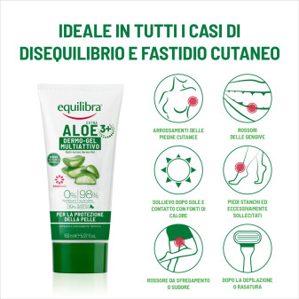 Dermo-Gel Multiattivo Aloe 98% Protettivo e Idratante 150 ml