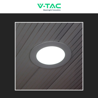 VT-1807-RD Mini Pannello LED Rotondo 18W da Incasso V-Tac