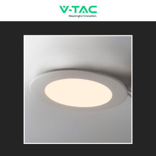 VT-1807-RD Mini Pannello LED Rotondo 18W da Incasso V-Tac