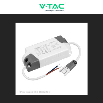 VT-1807-RD Mini Pannello LED Rotondo 18W da Incasso V-Tac