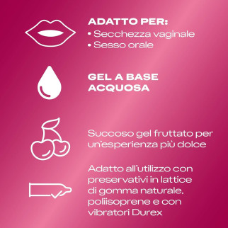 Durex Gel Lubrificante Intimo Ciliegia