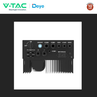 V-Tac Inverter Monofase Ibrido On-Grid / Off-Grid 6kW IP65 CEI 0-21