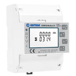 Eastron Misuratore Inverter Trifase Deye Solis 220-240V RS485 4P