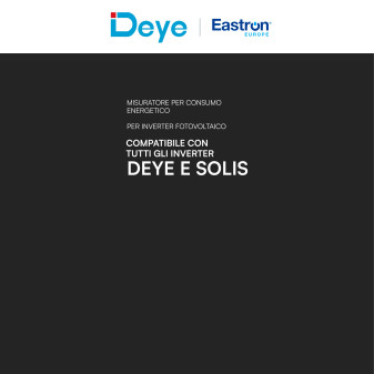 Eastron Misuratore per Inverter Trifase Deye Solis 3x 230-400V RS485