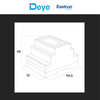 Eastron Misuratore per Inverter Trifase Deye Solis 3x 230-400V RS485