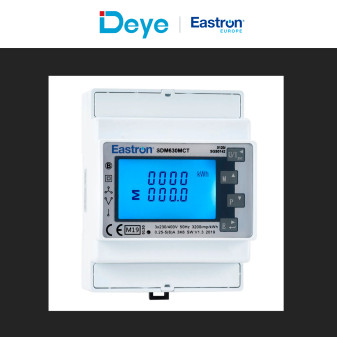 Eastron Misuratore per Inverter Trifase Deye Solis 3x 230-400V RS485