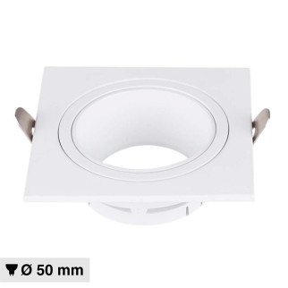 Portafaretto GU10 e GU5.3 (MR16) Bianco Fisso V-Tac VT-443