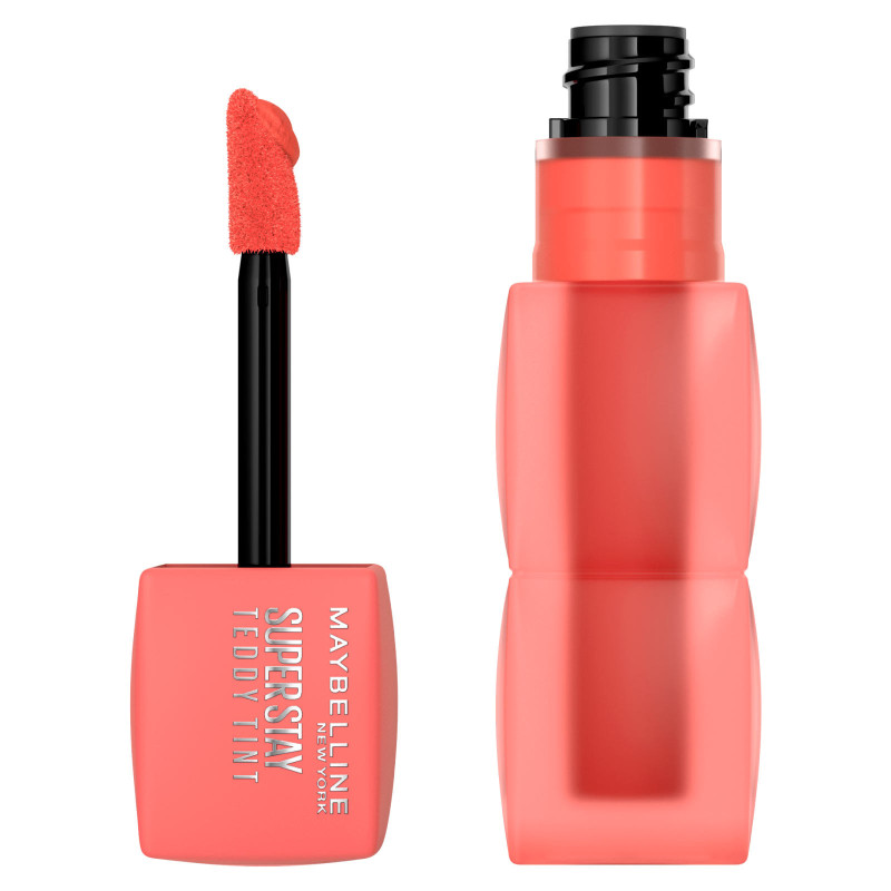 Maybelline New York Super Stay Teddy Tint Tinta Labbra 15 Skinny Dip