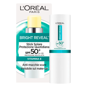 L'Oréal Paris Bright Reveal Stick Solare SPF 50+ Protezione Quotidiana