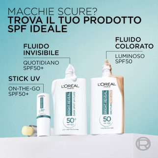 L'Oréal Paris Bright Reveal Stick Solare SPF 50+ Protezione Quotidiana