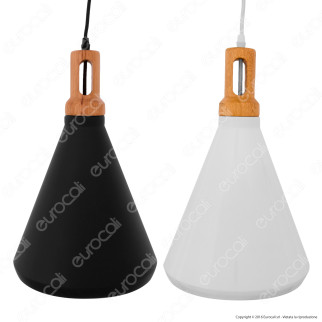 V-TAC VT-7525 Lampadario in Metallo con Portalampada per Lampadine