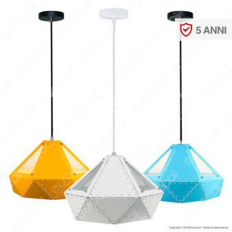 V-TAC VT-7310 Lampadario a Sospensione con Portalampada per Lampadine