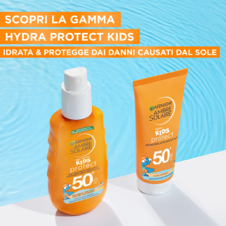 Garnier Ambre Solaire Kids Protect Protezione Latte SPF 50+ Molto Alta