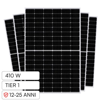 Pannelli Solari Fotovoltaici 410W IP68 108 Celle V-Tac