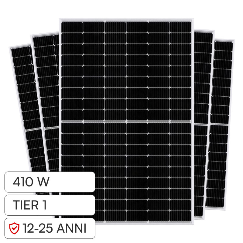 Pannelli Solari Fotovoltaici 410W IP68 108 Celle V-Tac