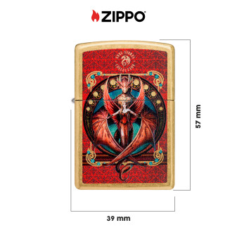 Accendino Zippo mod. 46689 Anne Stokes Collection