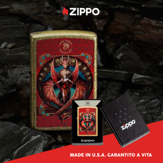 Accendino Zippo mod. 46689 Anne Stokes Collection
