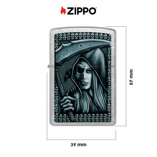 Accendino Zippo mod. 46151 Grim Woman