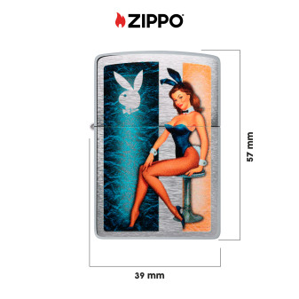 Accendino Zippo mod. 48374  Fantasia Playboy