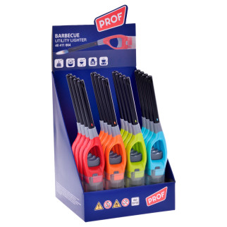 Prof Maxi Accendigas Elettronico Tinta Unita Box 16 Accendini