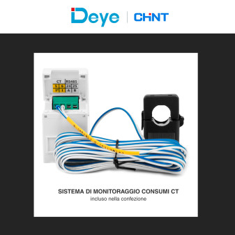 Chint Misuratore per Inverter Monofase Deye 230V RS485 2P MID