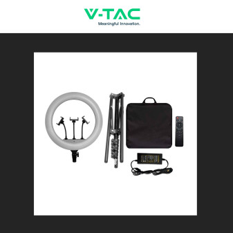 V-Tac VT-45055 Ring Light LED Rotonda 55W SMD CCT Changing Color 3in1