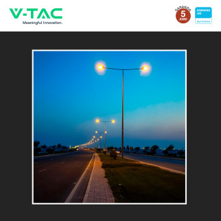 V-Tac VT-105ST Lampada Stradale LED Samsung SMD IP65 Grigio