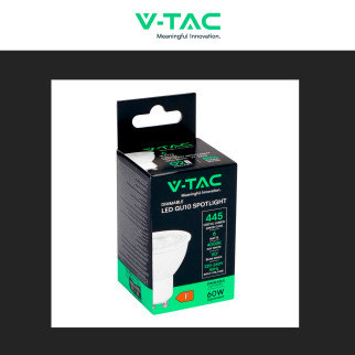 V-Tac VT-247D Lampadina LED GU10 6W Faretto PAR16 SMD Dimmerabile