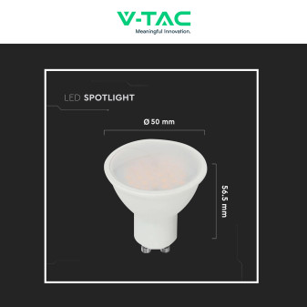 V-Tac VT-271 Lampadina LED GU10 10W Faretto PAR16 SMD
