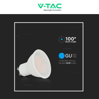 V-Tac VT-271 Lampadina LED GU10 10W Faretto PAR16 SMD