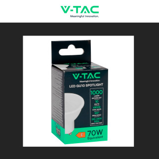 V-Tac VT-271 Lampadina LED GU10 10W Faretto PAR16 SMD
