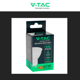V-Tac VT-227 Lampadina LED GU10 6W Faretto PAR16 SMD