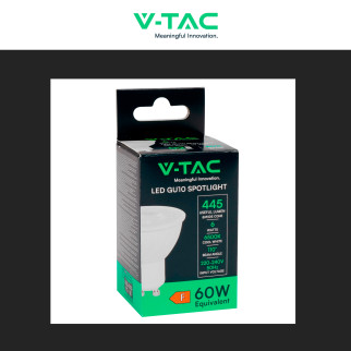 V-Tac VT-247 Lampadina LED GU10 6W Faretto PAR16 SMD