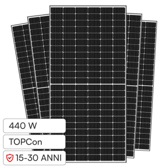 Pannelli Fotovoltaici 440W TIER 1 TOPCon IP68 V-Tac Jinko