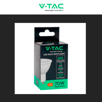 V-Tac VT-291 Lampadina LED GU10 7,5W Faretto PAR16 SMD