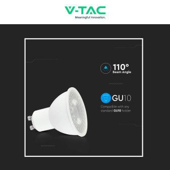 V-Tac VT-292 Lampadina LED GU10 7,5W Faretto PAR16 SMD
