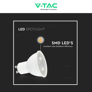 V-Tac VT-292 Lampadina LED GU10 7,5W Faretto PAR16 SMD