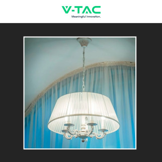 V-Tac VT-268 Lampadina LED E14 6,5W Candela C37 SMD