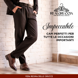 RealGruccia Grucce in Legno Naturale con Pinze Regolabili 13x33cm