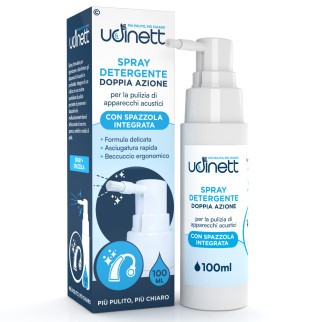 Udinett Spray Detergente per Pulizia Apparecchi Acustici 100ml