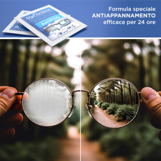 Soffioclean Salviette Monouso per Pulizia Occhiali Monitor Display